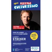 Festival Culturissimo - Lecture de Laurent Stocker