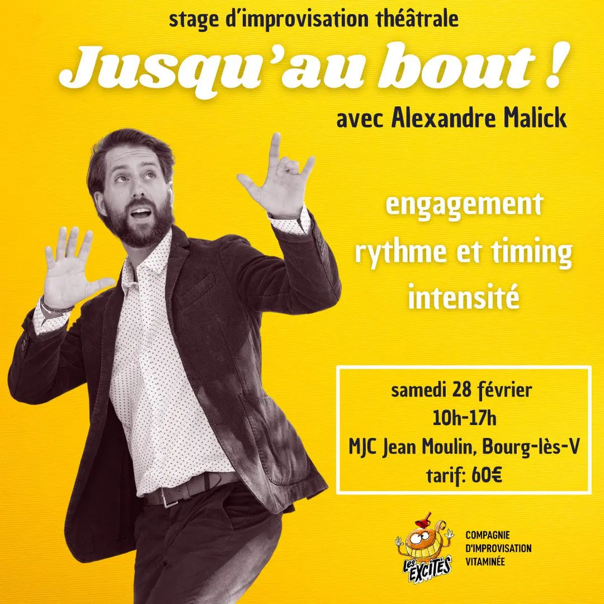 Stage d'impro Jusqu'au bout !