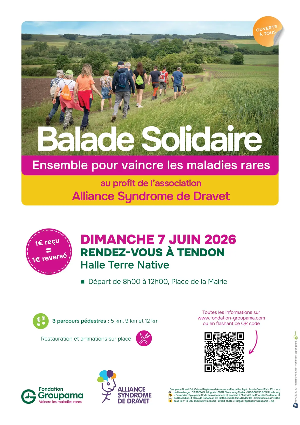 Balade Solidaire à Tendon