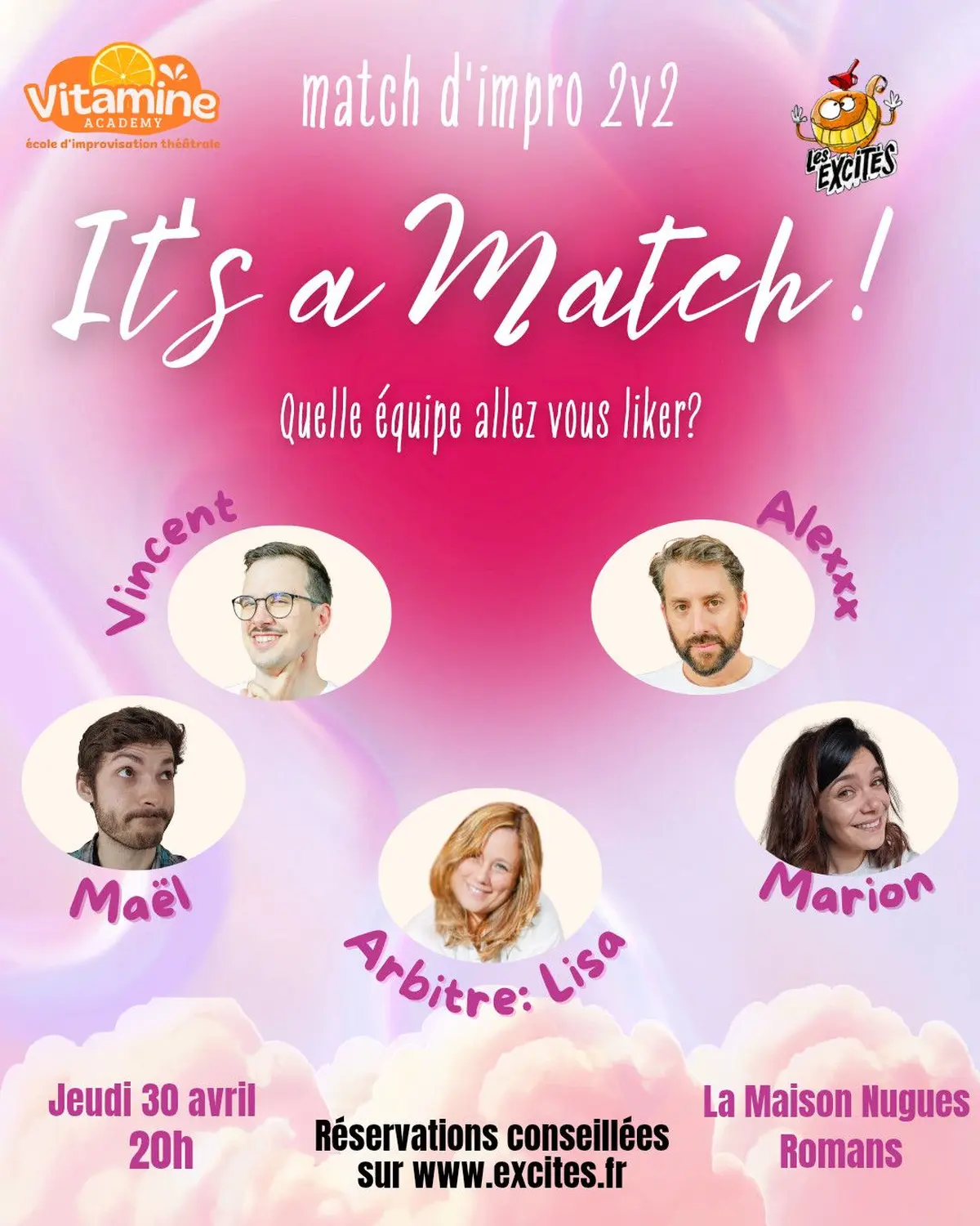 Match d'impro - It's a Match !