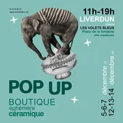 POP UP, boutique éphémère céramique