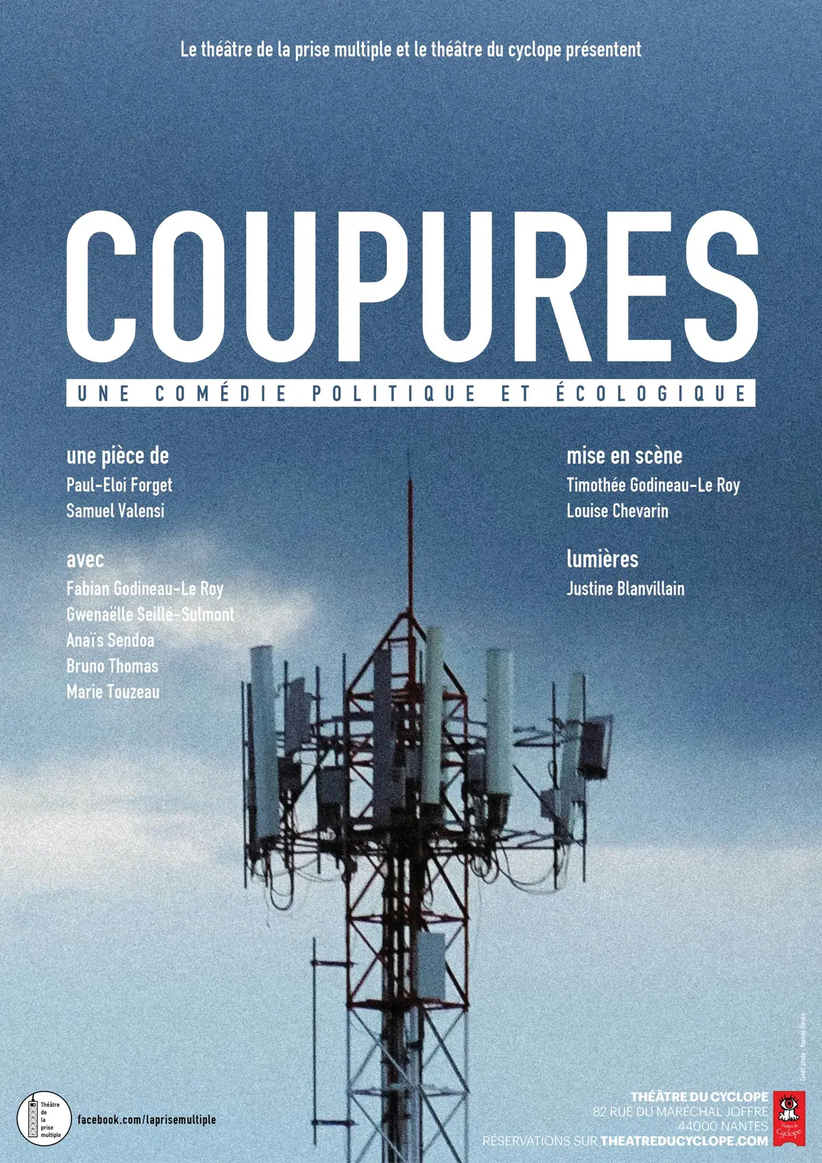 Coupures - 10,11 & 12 avril - Compagnie amateur