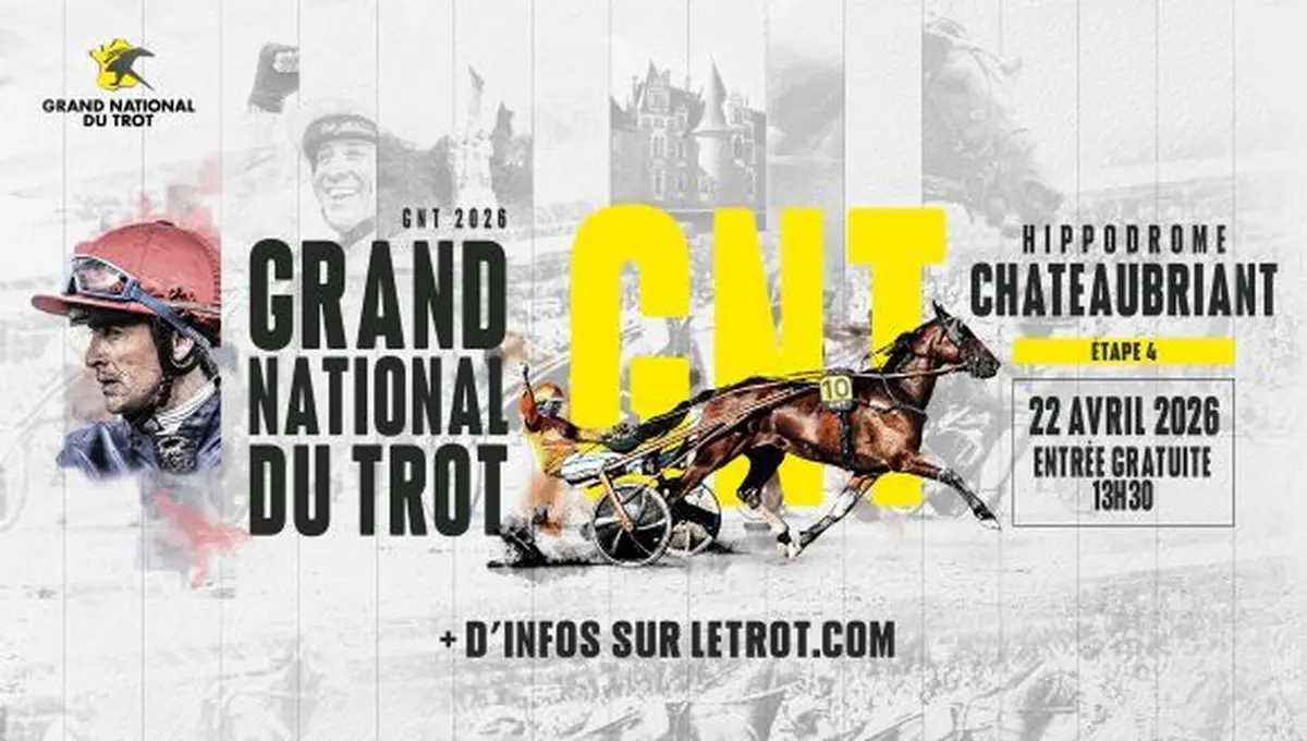L'hippodrome de Châteaubriant accueille le Grand National du Trot