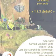 Spectacle de marionnettes : 1.2.3 soleil