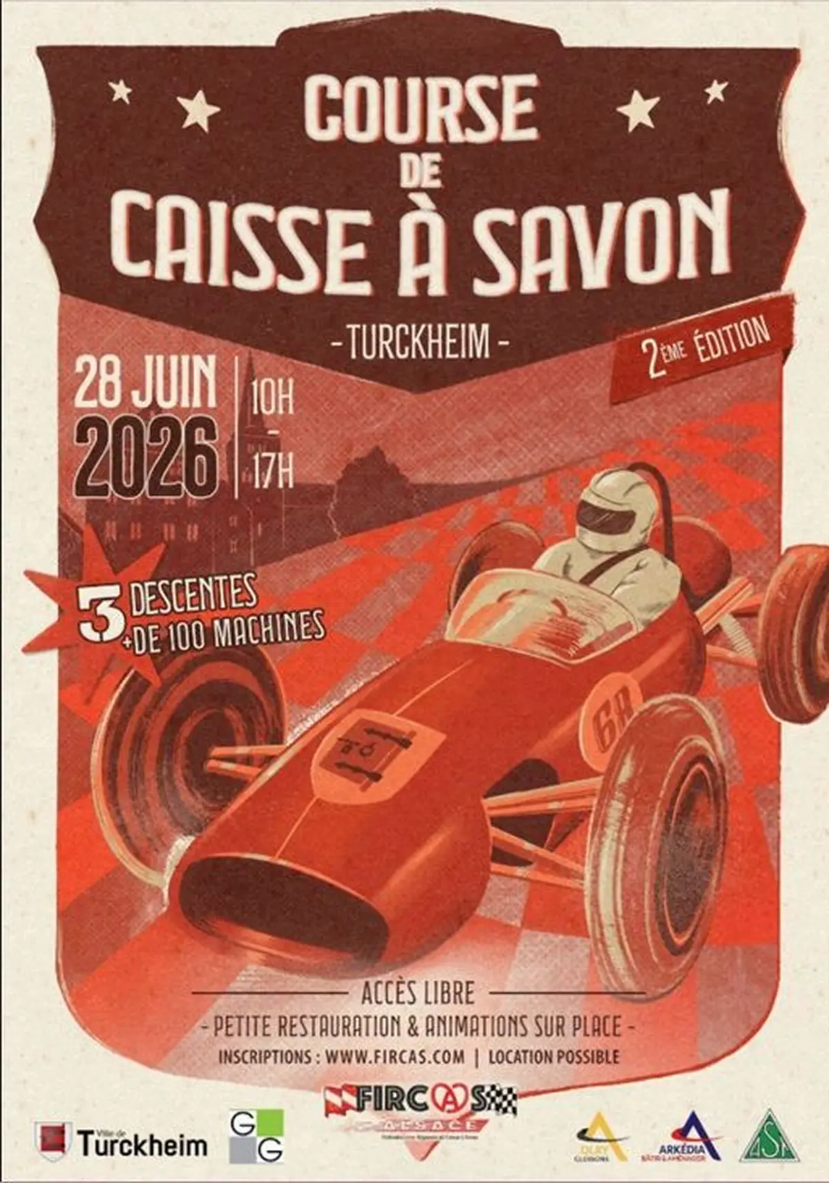 Course de caisse à savon