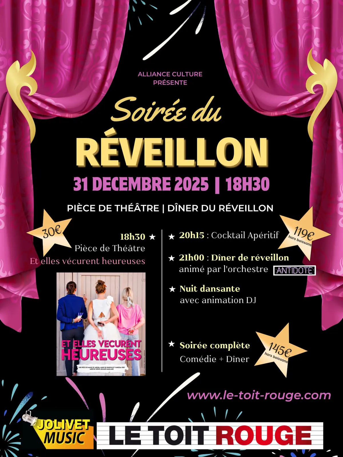 Soirée du Réveillon à Montélimar