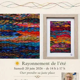 Upcycling textile - tissage libre