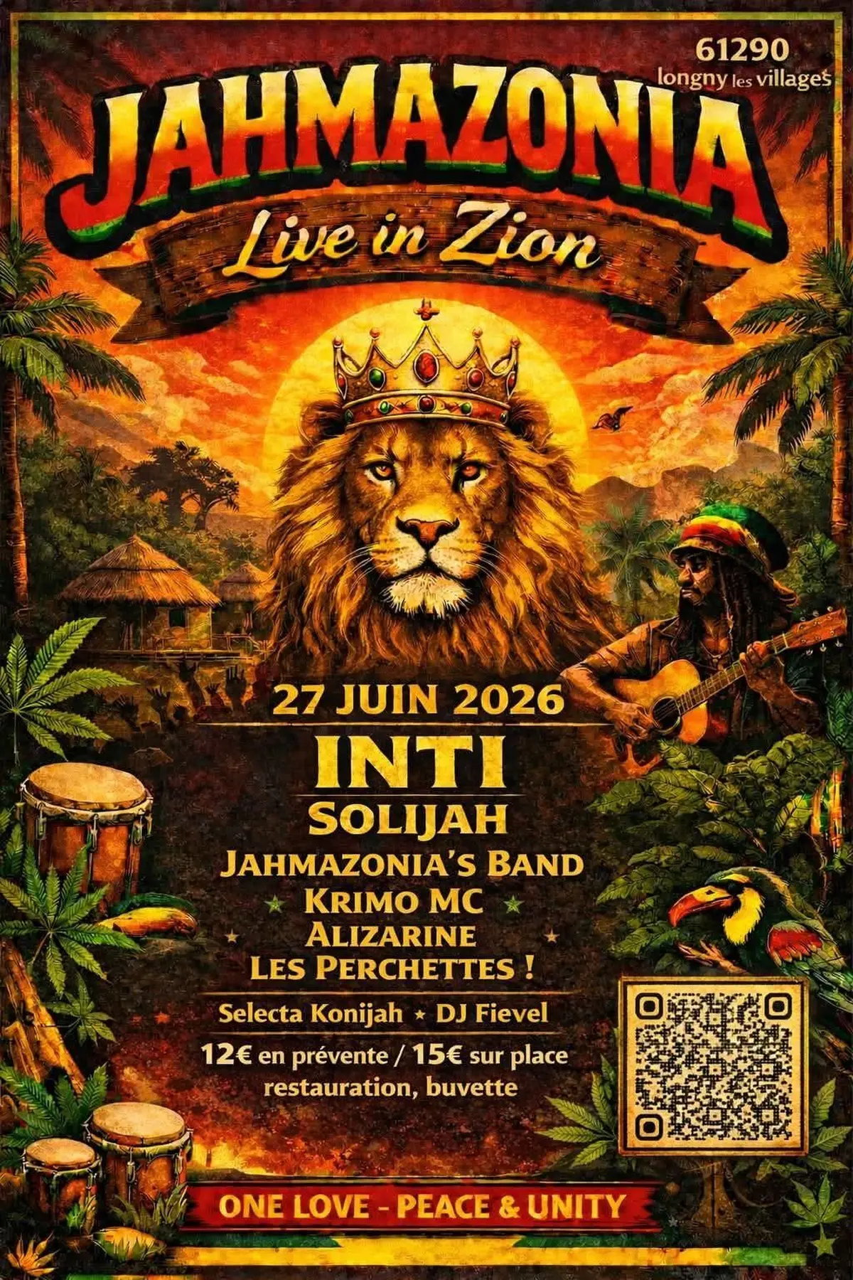 Jahmazonia - Live in zion 33eme
