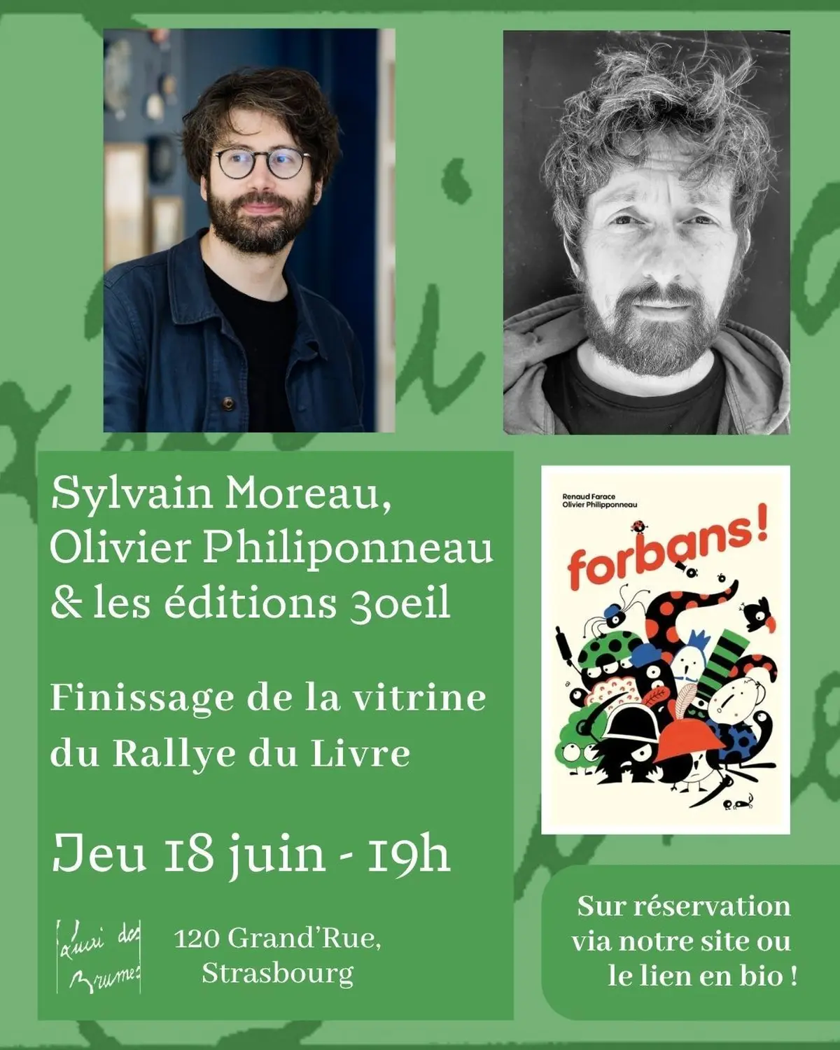 Finissage de la vitrine du Rallye du Livre !