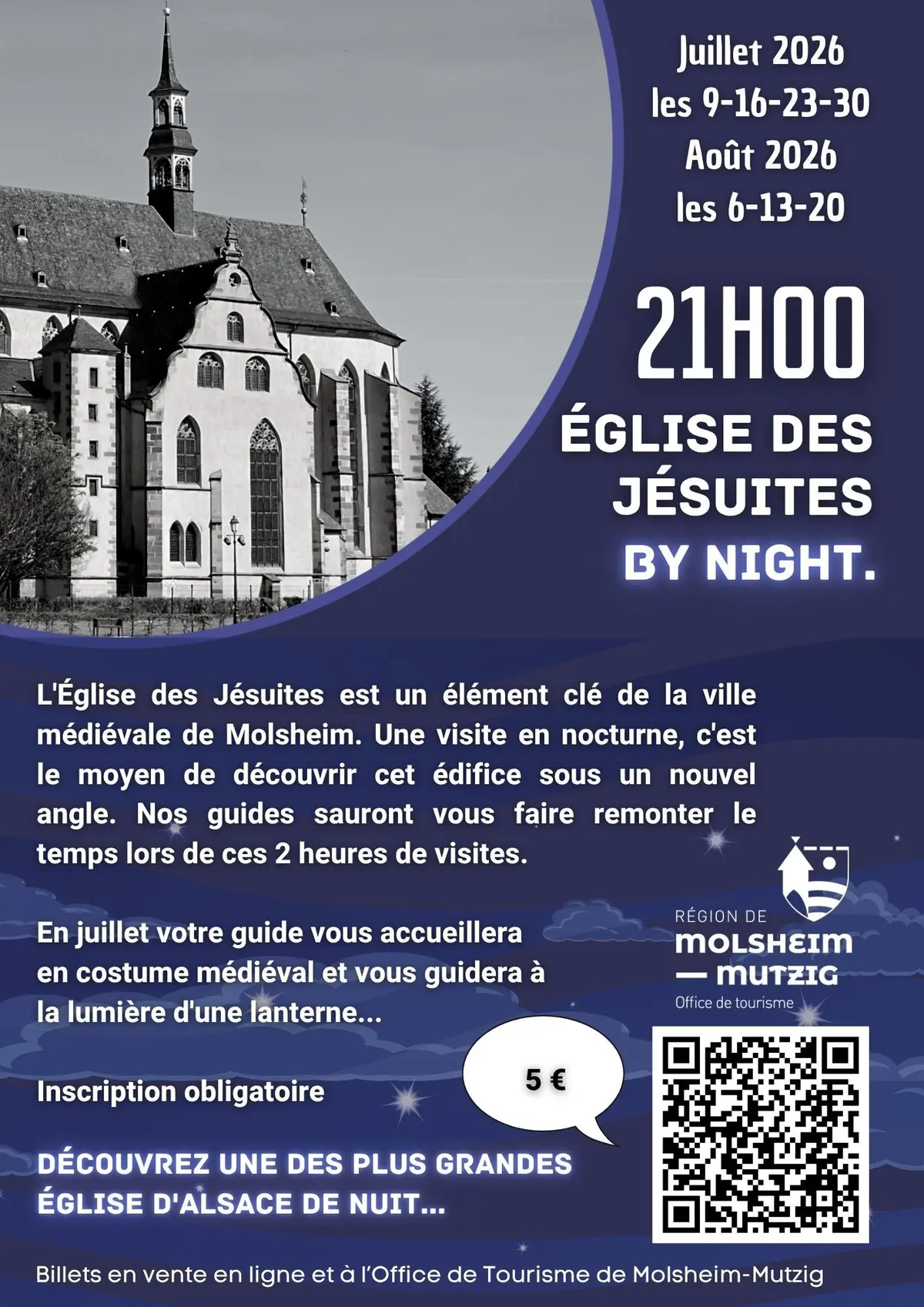 Eglise des Jésuites by night