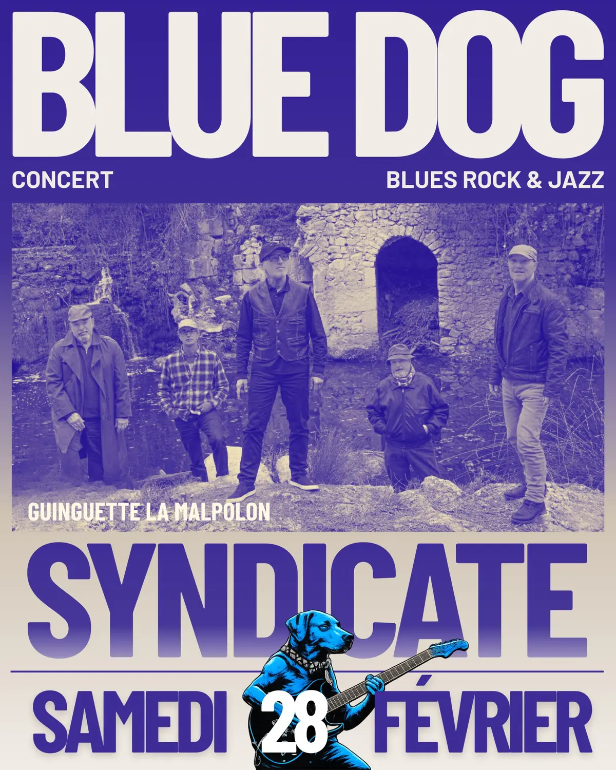 Blue Dog Syndicate à la Guinguette