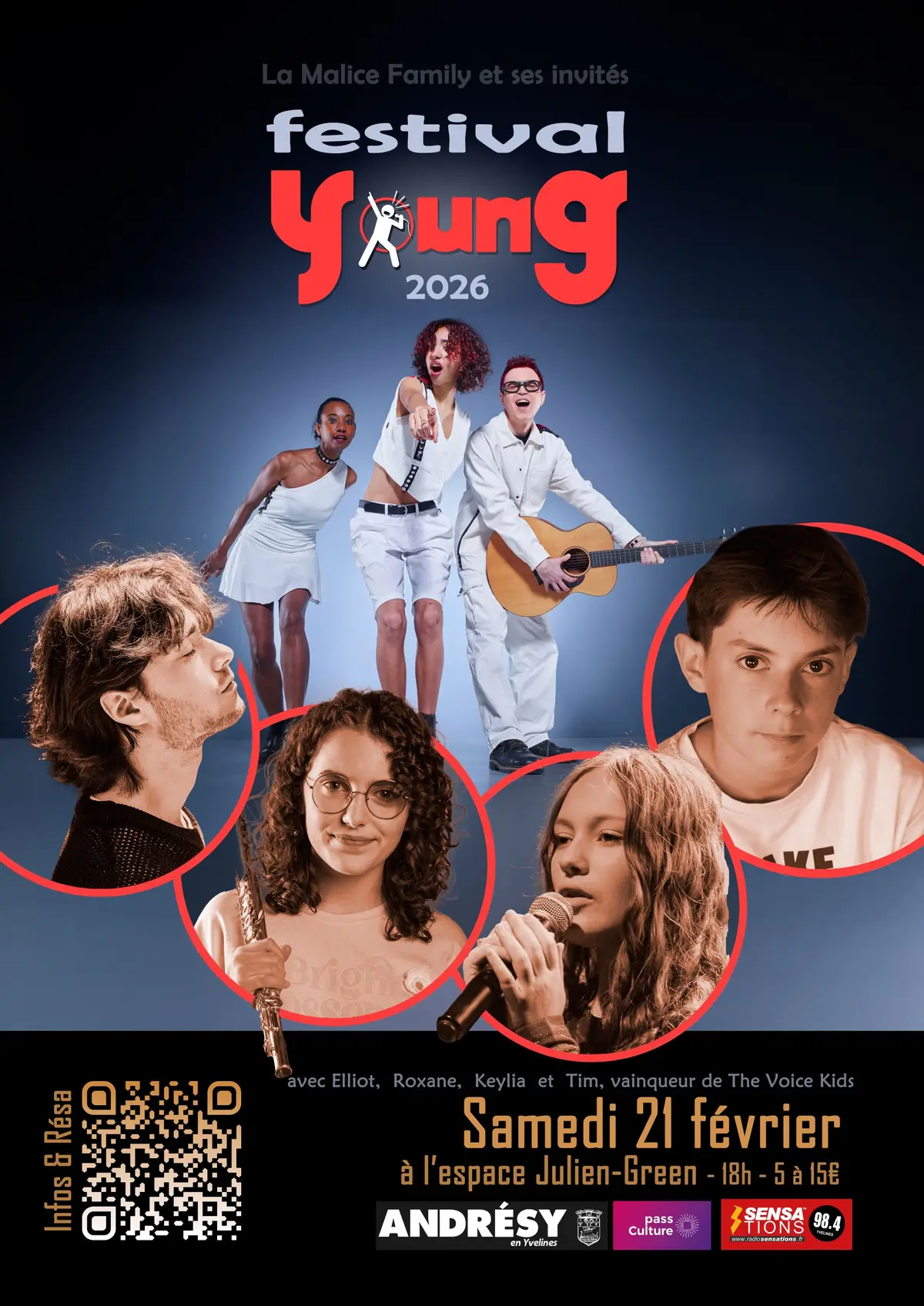 Festival Young / La Malice Family + The Voice Kids