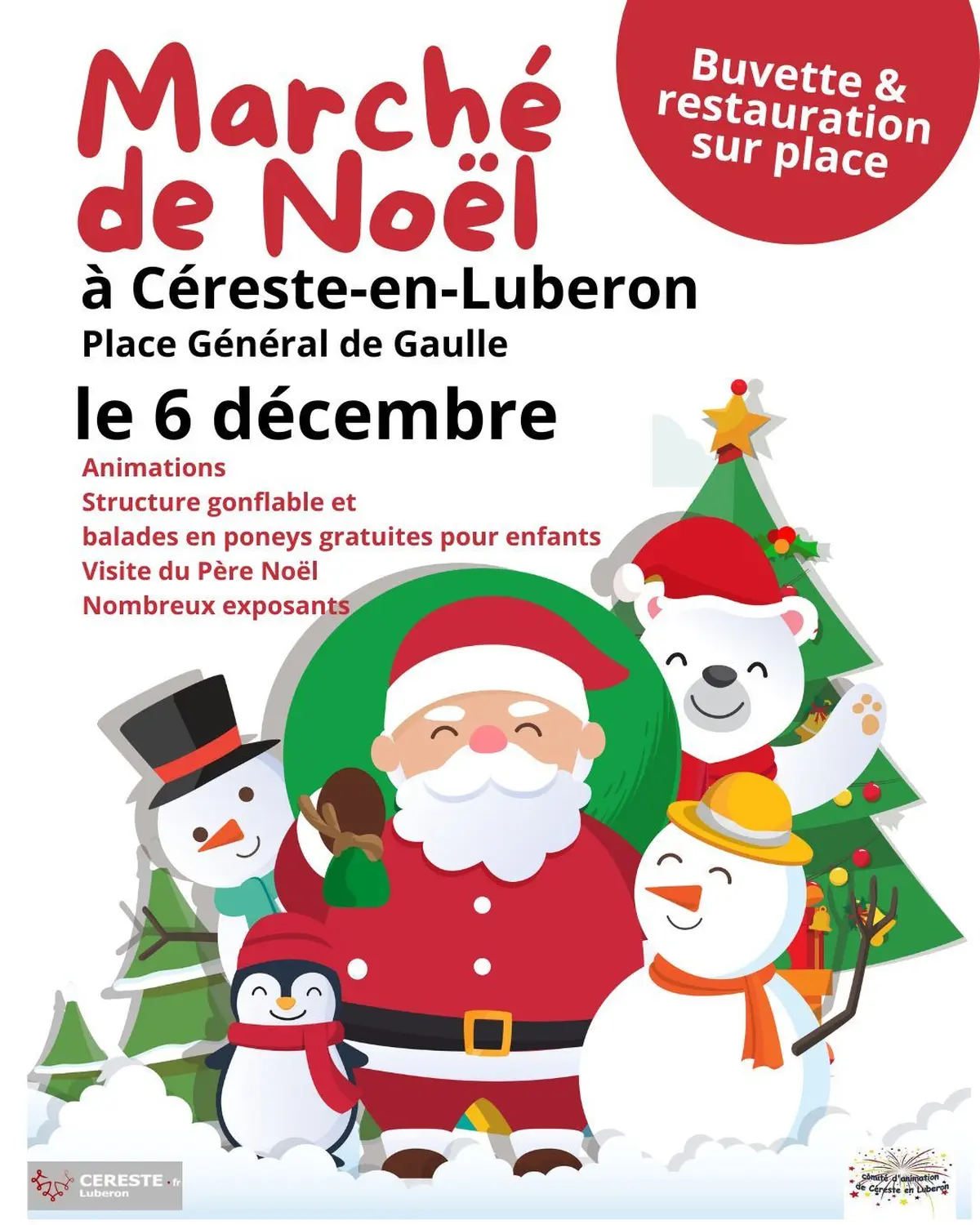 Marché de Noël de Céreste en Luberon