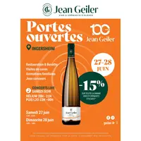 Portes Ouvertes de la Cave Jean Geiler - Édition des 100 ans ! &copy; Citeasen