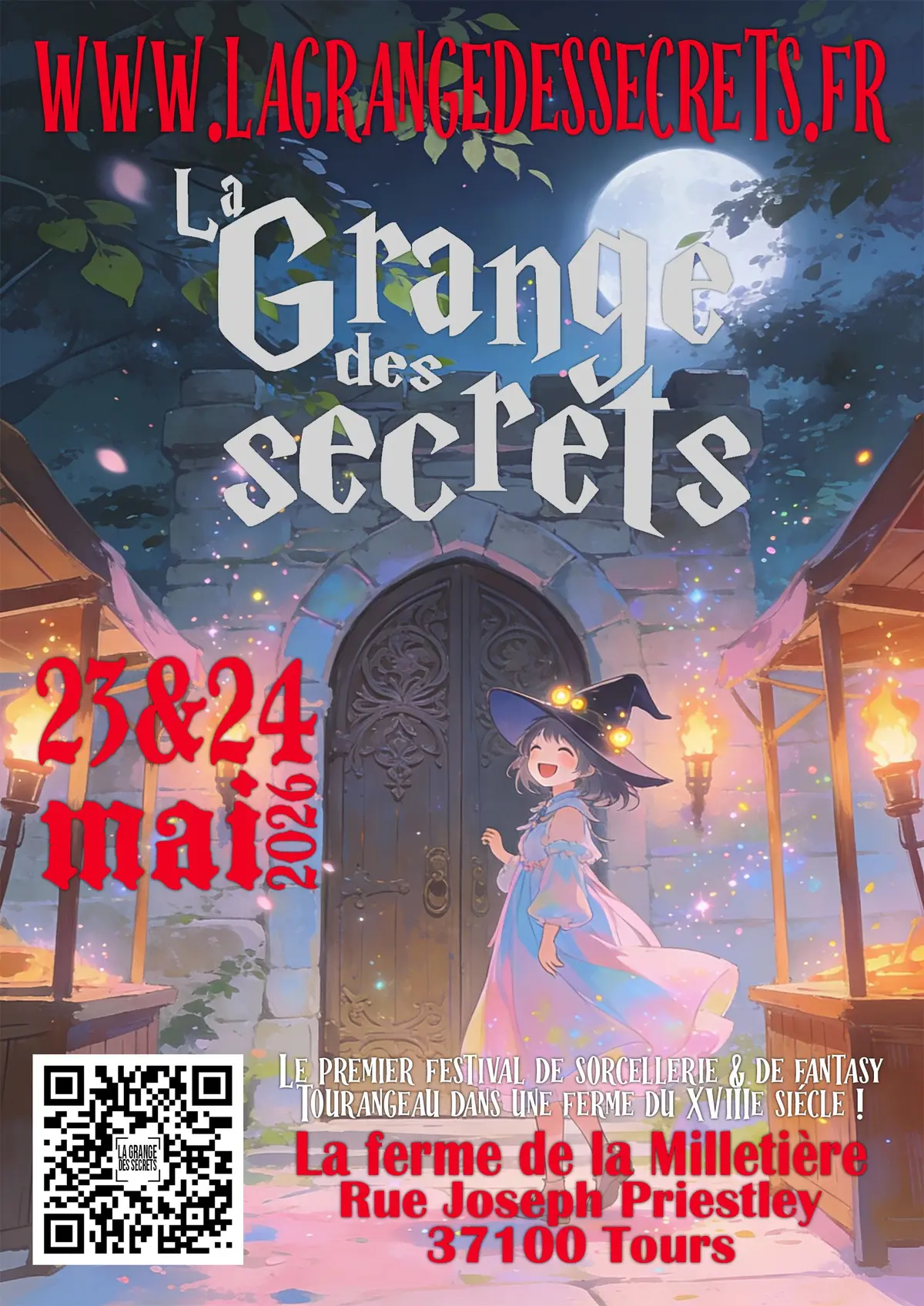 Festival La Grange des Secrets à Tours - 1ére édition