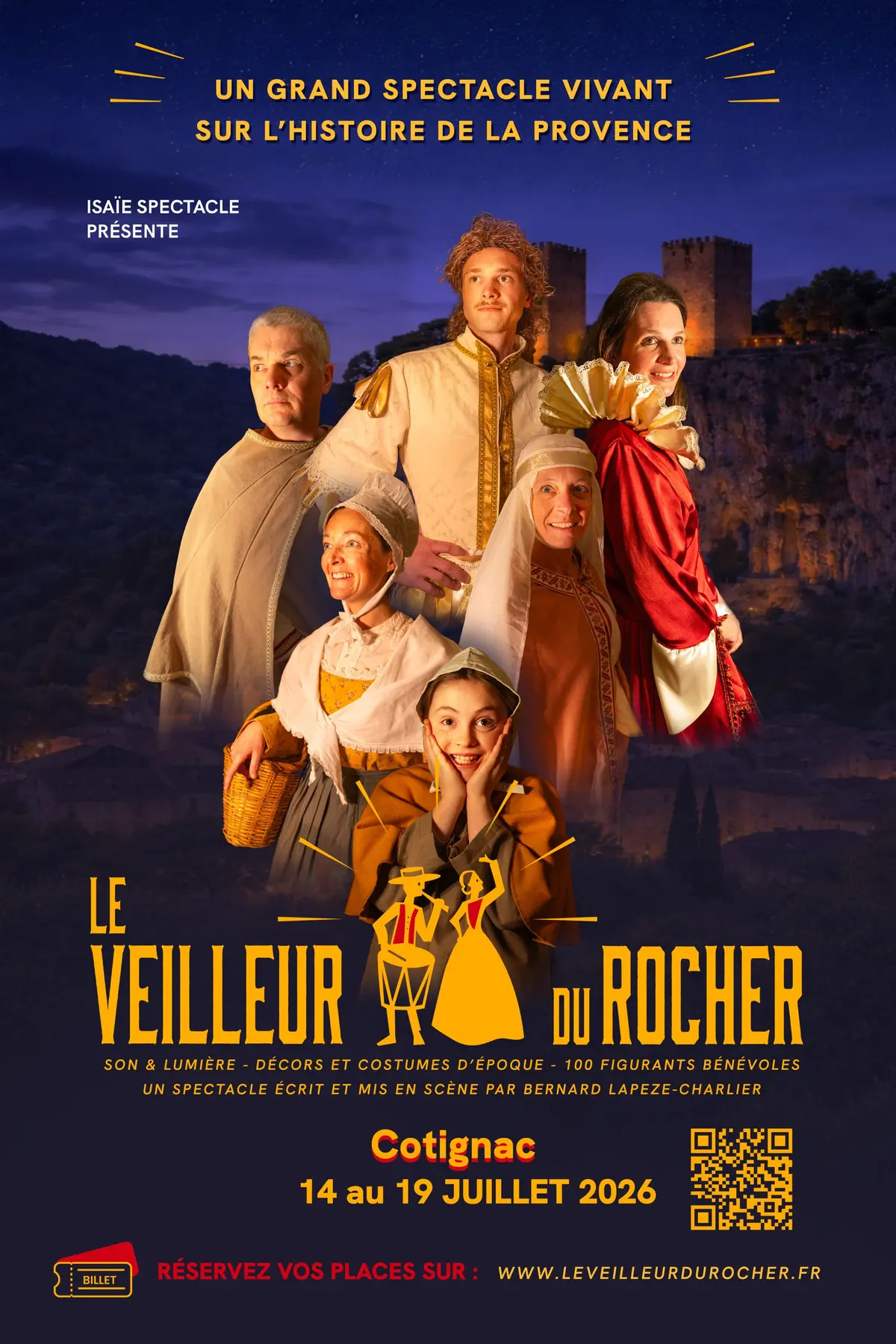 Spectacle Le Veilleur du Rocher