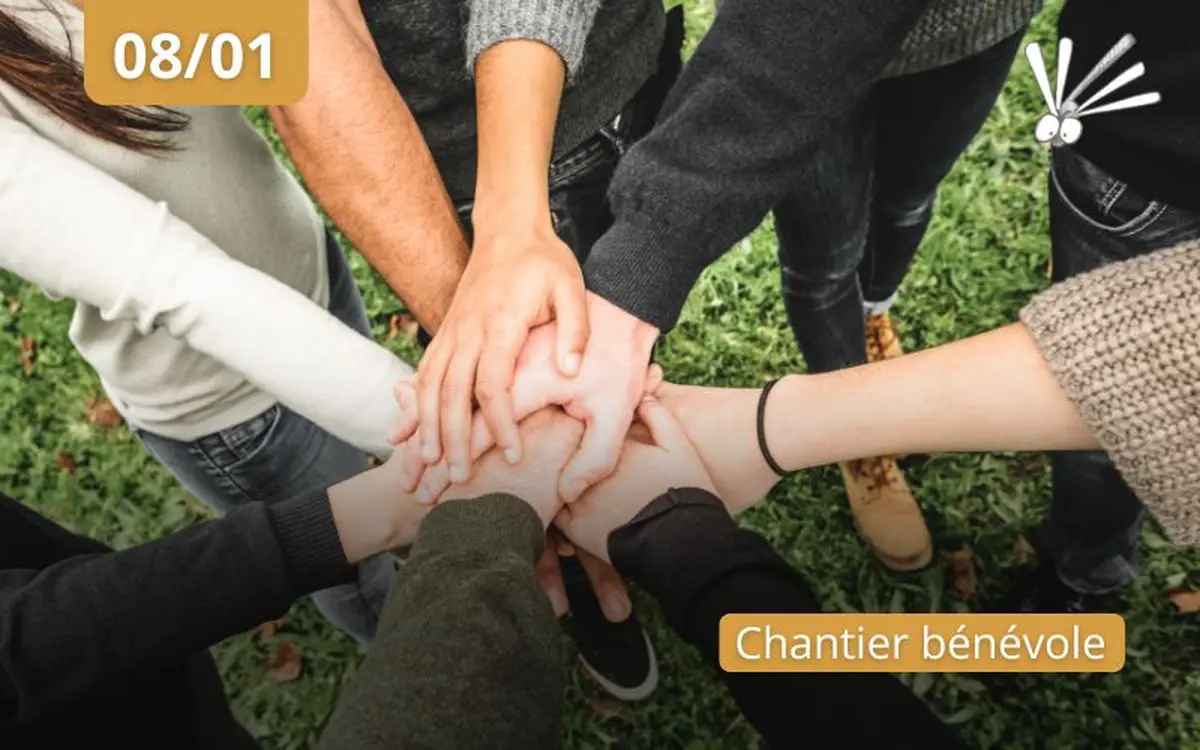 Chantier bénévole au Moulin !