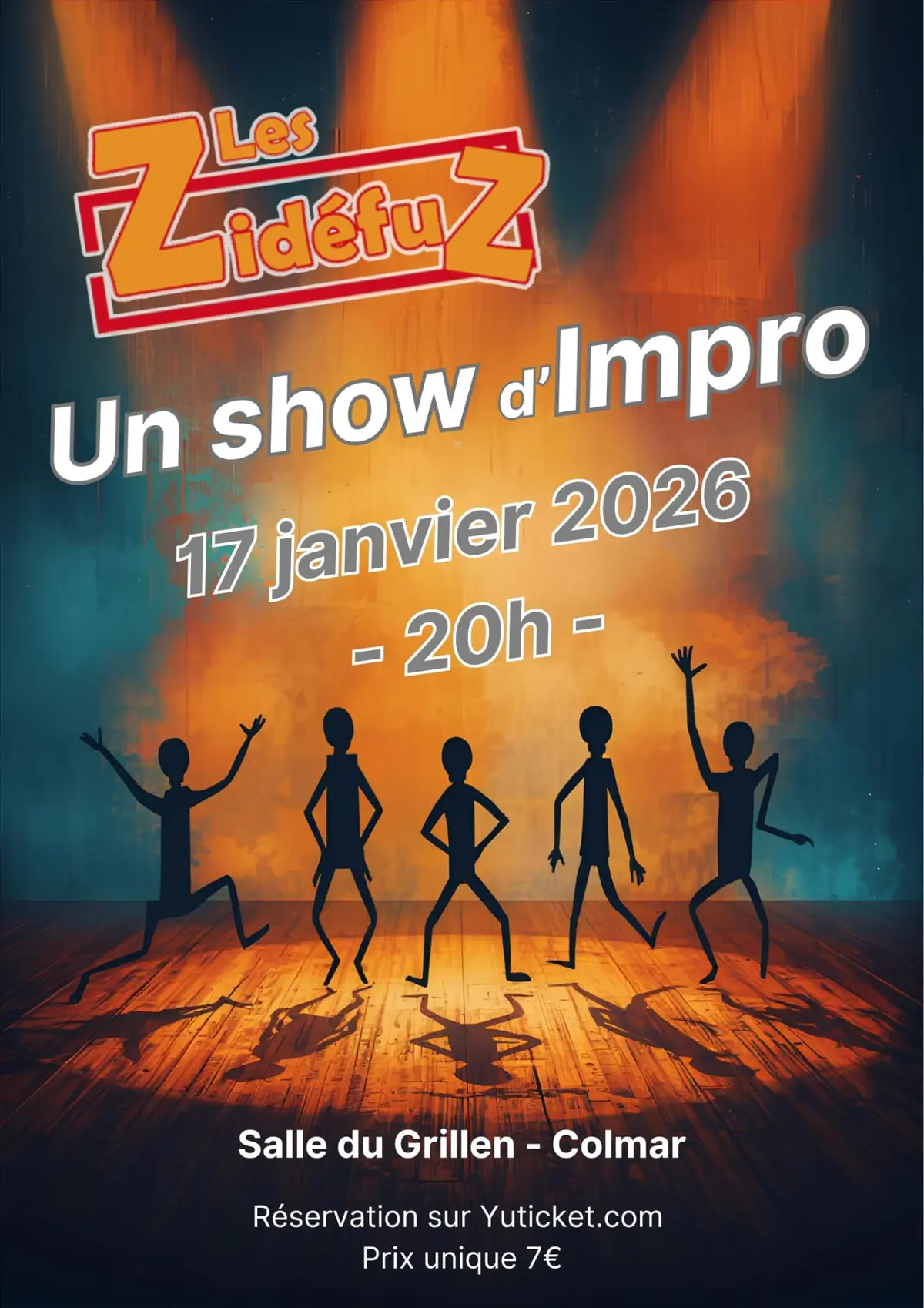 Théâtre d’Improvisation – Un Show d'Impro avec les ZidéfuZ