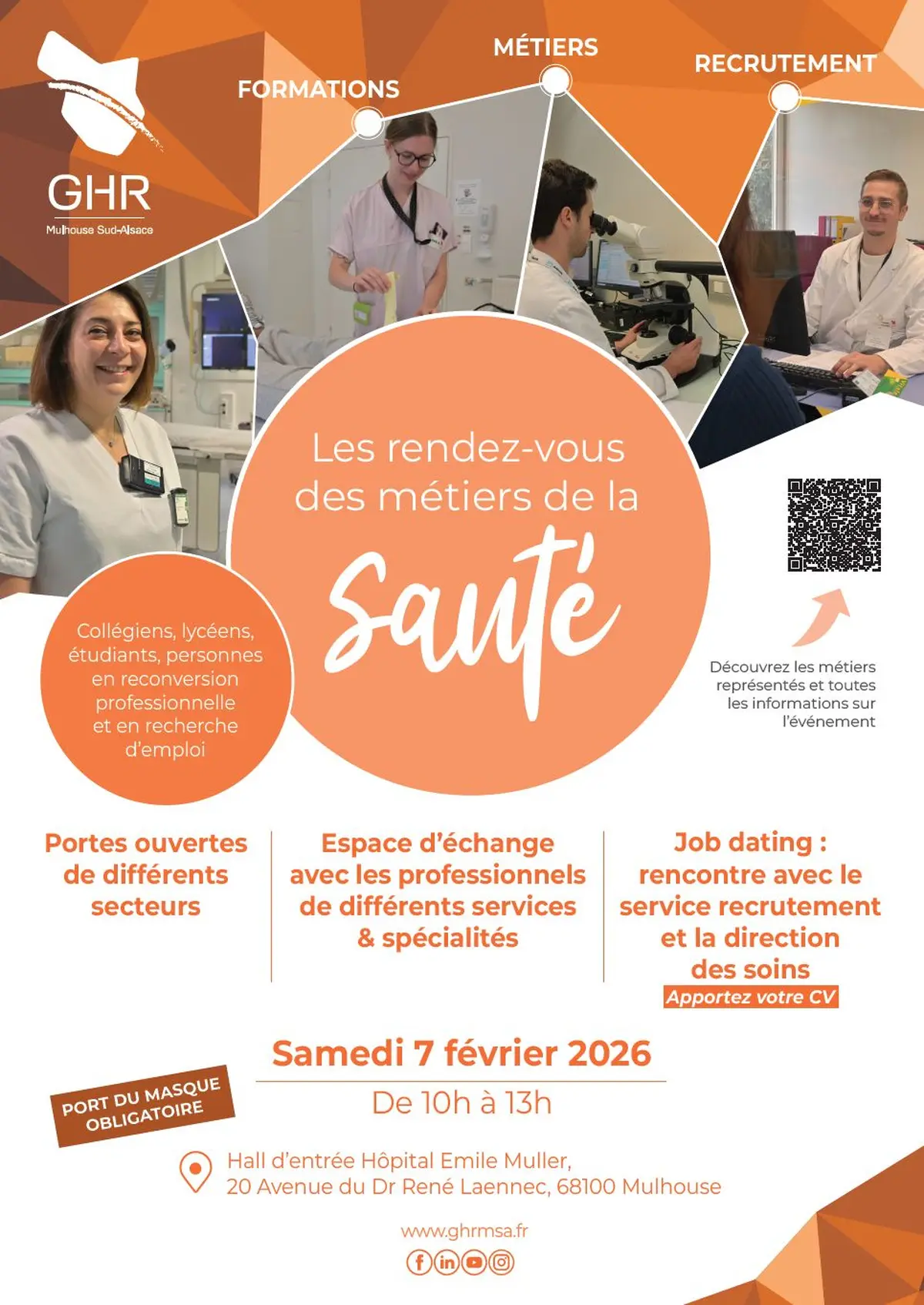 Les Rendez-vous des Métiers de la Santé