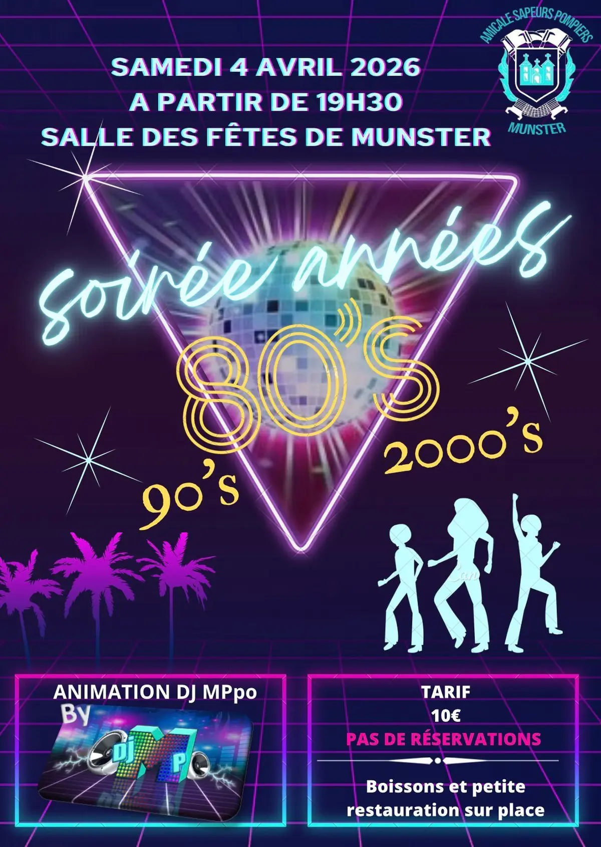 Soirée Année 80's 90's 00's