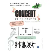 Grand Concert de Printemps de l'Harmonie Sirène de Breuschwickersheim