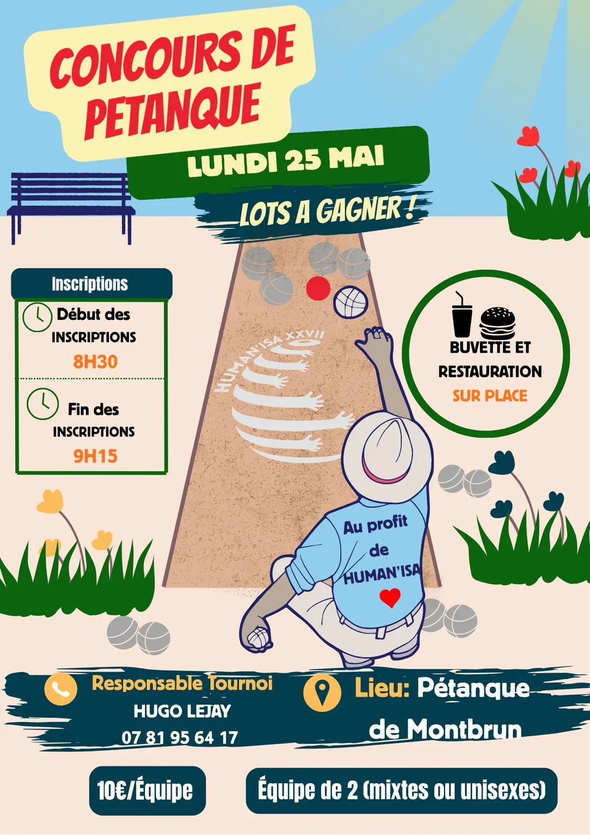 Concours de pétanque