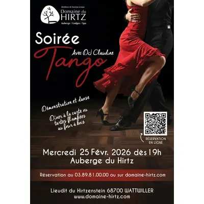 Soirée Tango au Domaine du HIRTZ