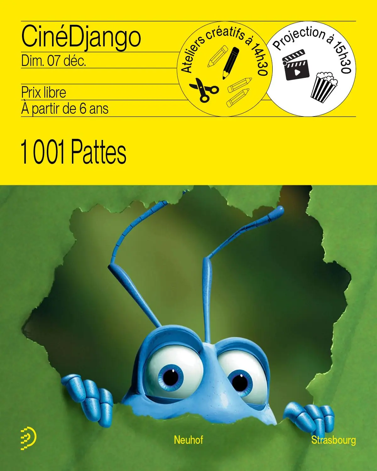 CinéDjango - 1 001 Pattes