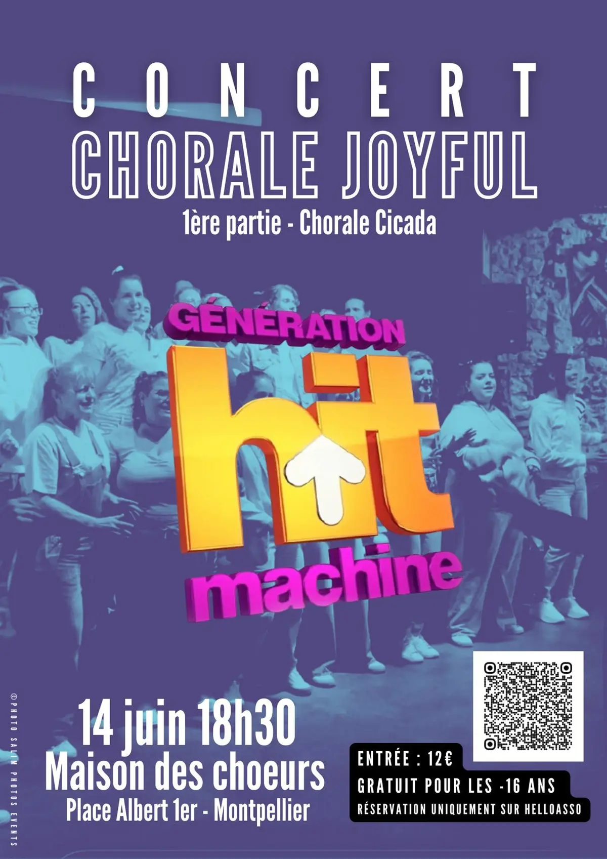 Génération Hit Machine par la chorale Joyful