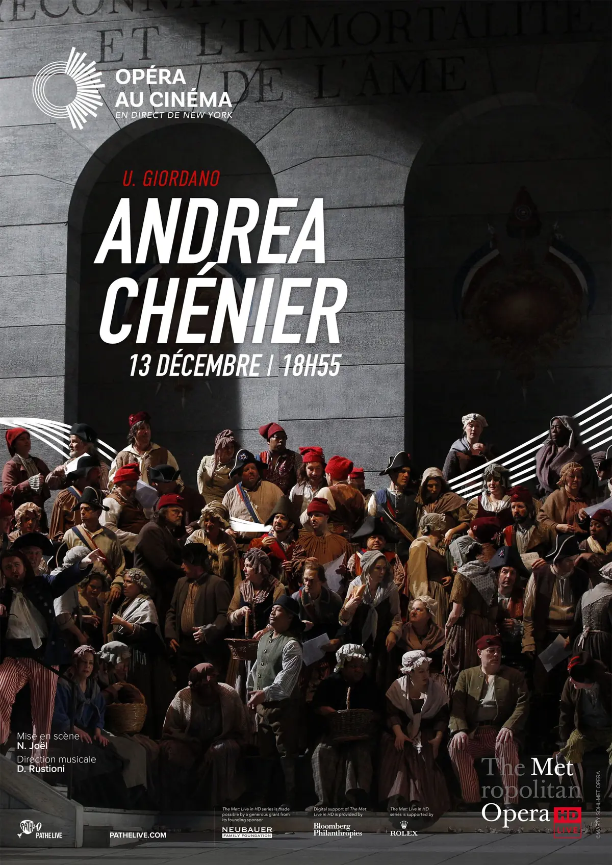Metropolitan Opéra : Andrea Chénier