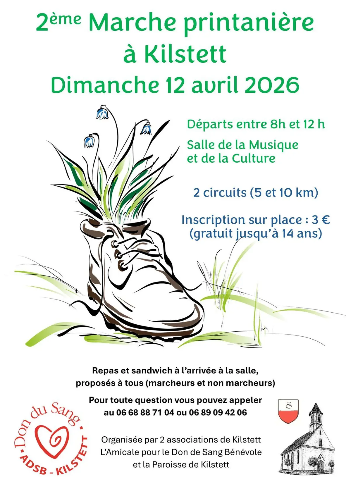 2ème marche printanière de Kilstett