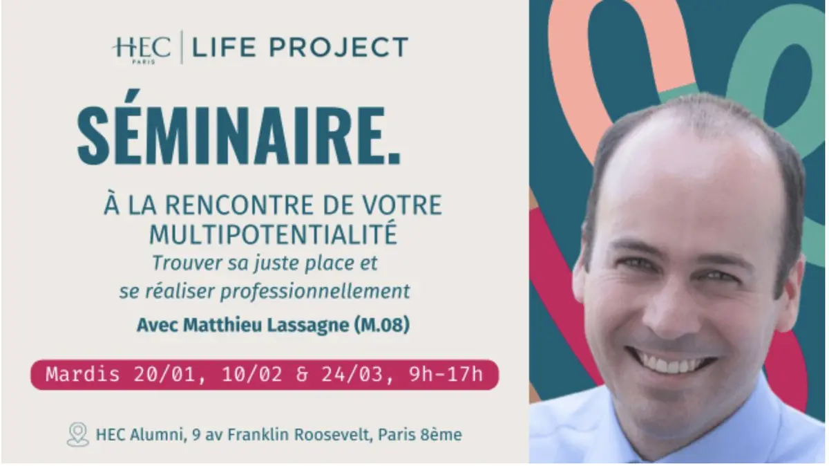 Séminaire de 3 jours : à la rencontre de votre multipotentialité