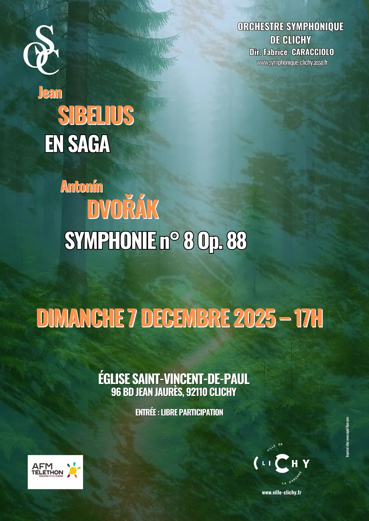 Concert musique classique en faveur du Téléthon - Clichy (92110)