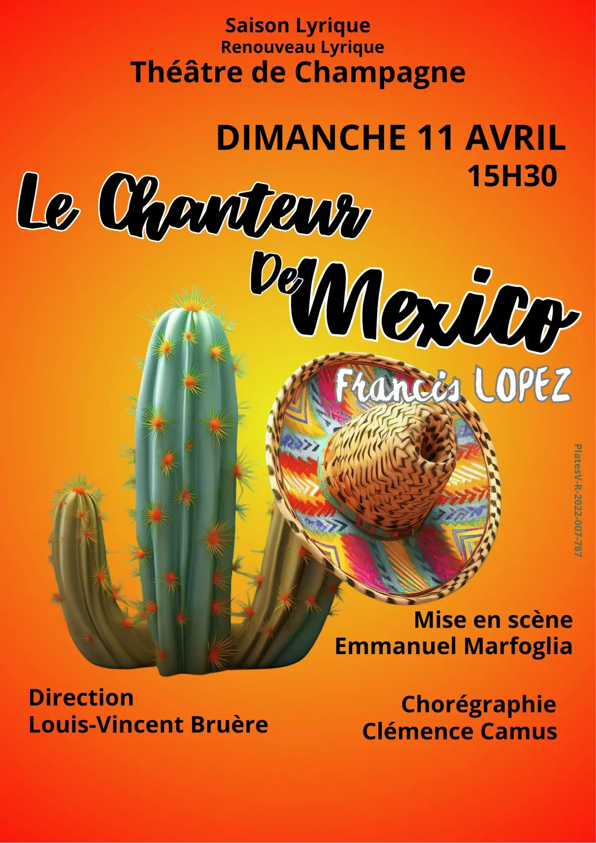 Le chanteur de Mexico de F. Lopez