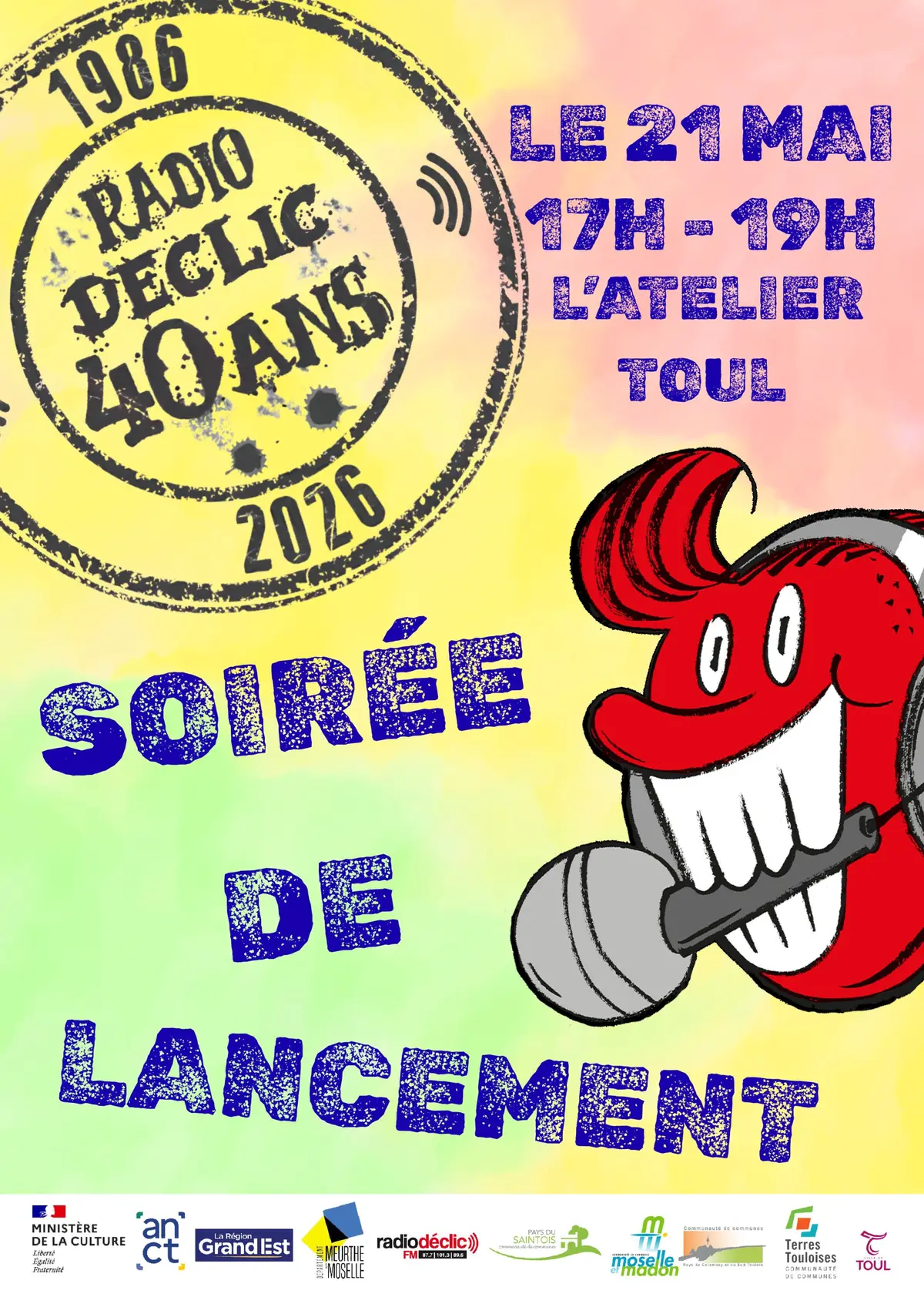 ACT Radio Déclic 40 ans : Soirée de lancement