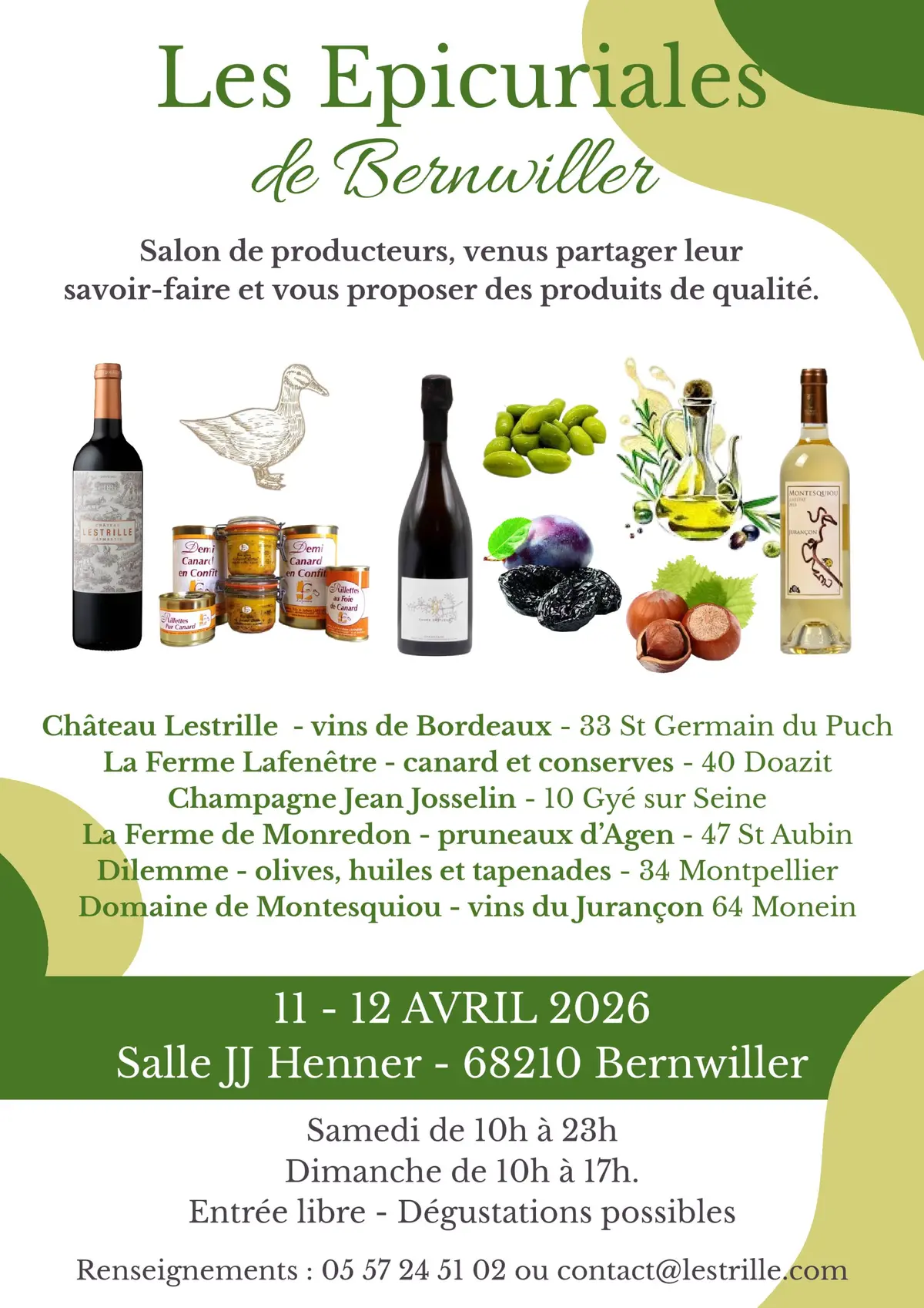 Les Epicuriales de Bernwiller