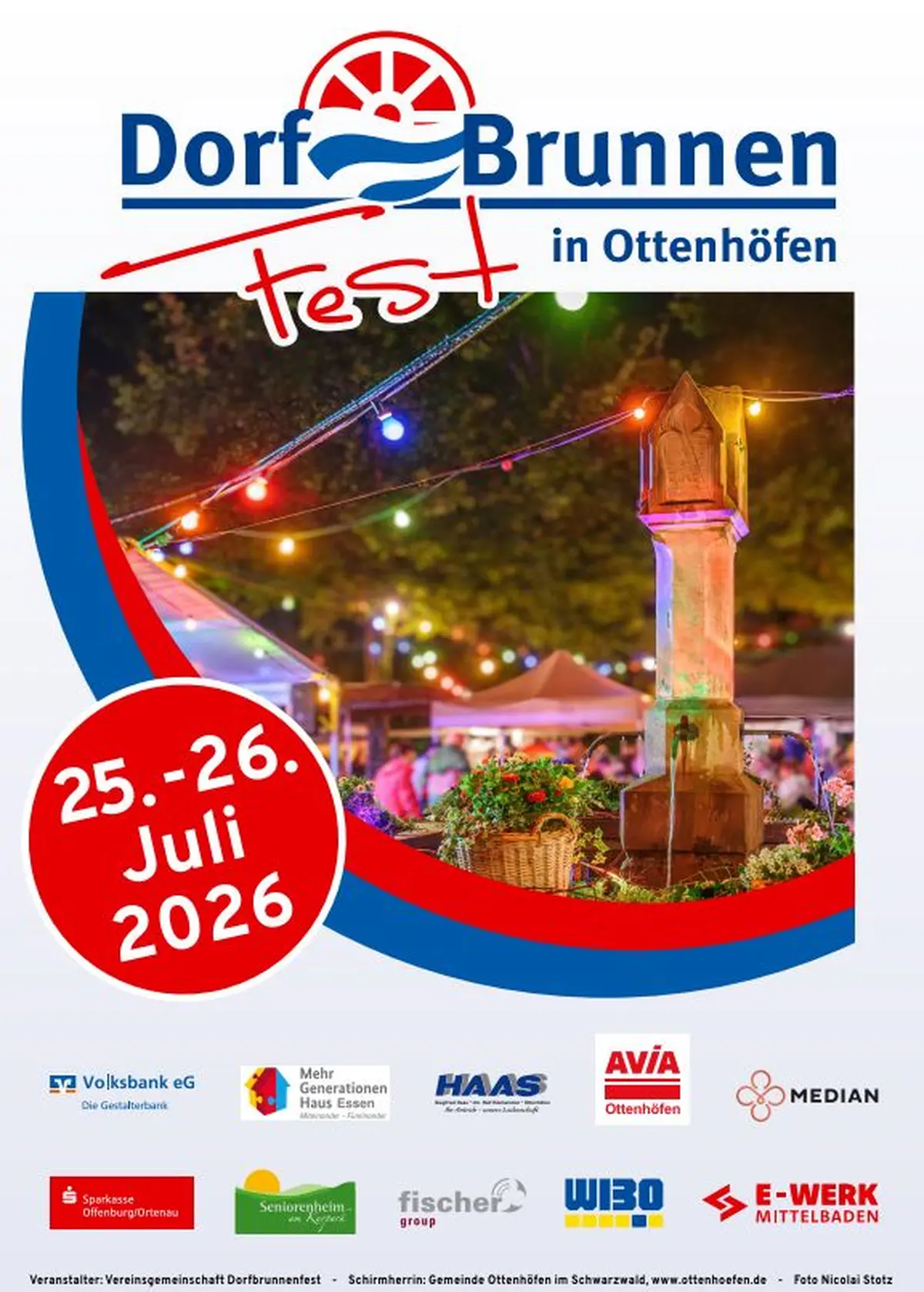 Dorfbrunnenfest à Ottenhöfen dans la Forêt-Noire