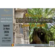 Conférence Les lieux sacrés pour la santé Jean-Pierre Nouzille