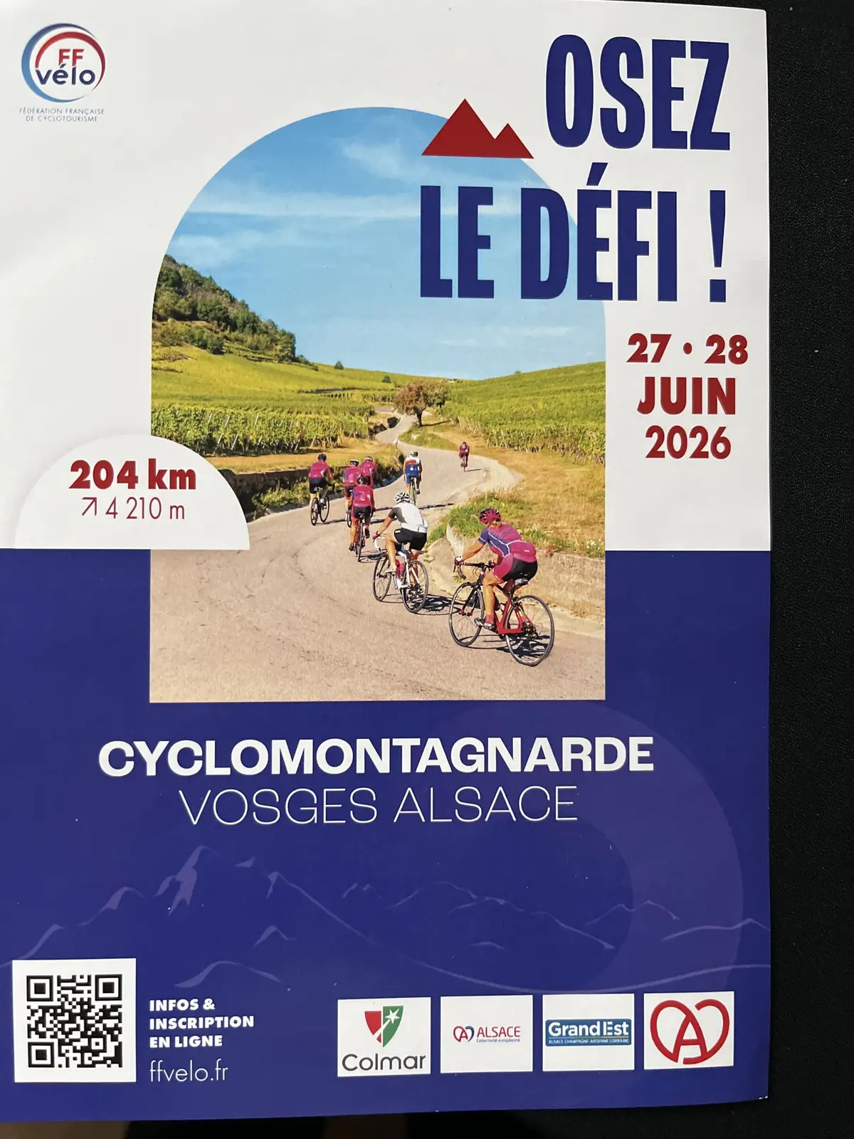 Cyclomontagnarde Alsace Vosges 