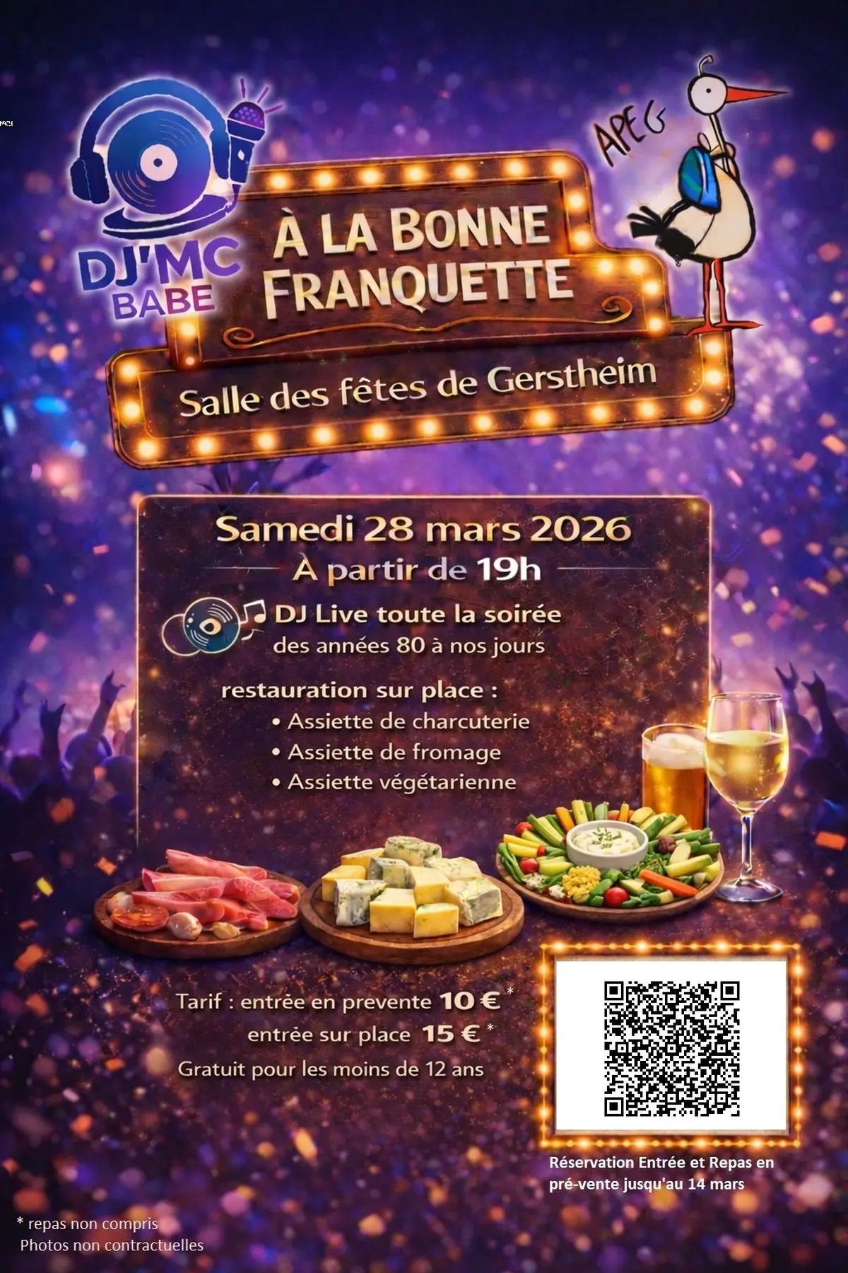 Soirée à la bonne franquette !