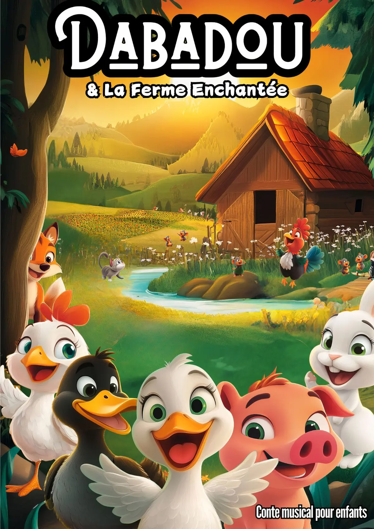 Le bal magique des animaux de la ferme