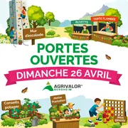 Portes Ouvertes Agrivalor à Bergheim : jardin, animations & famille