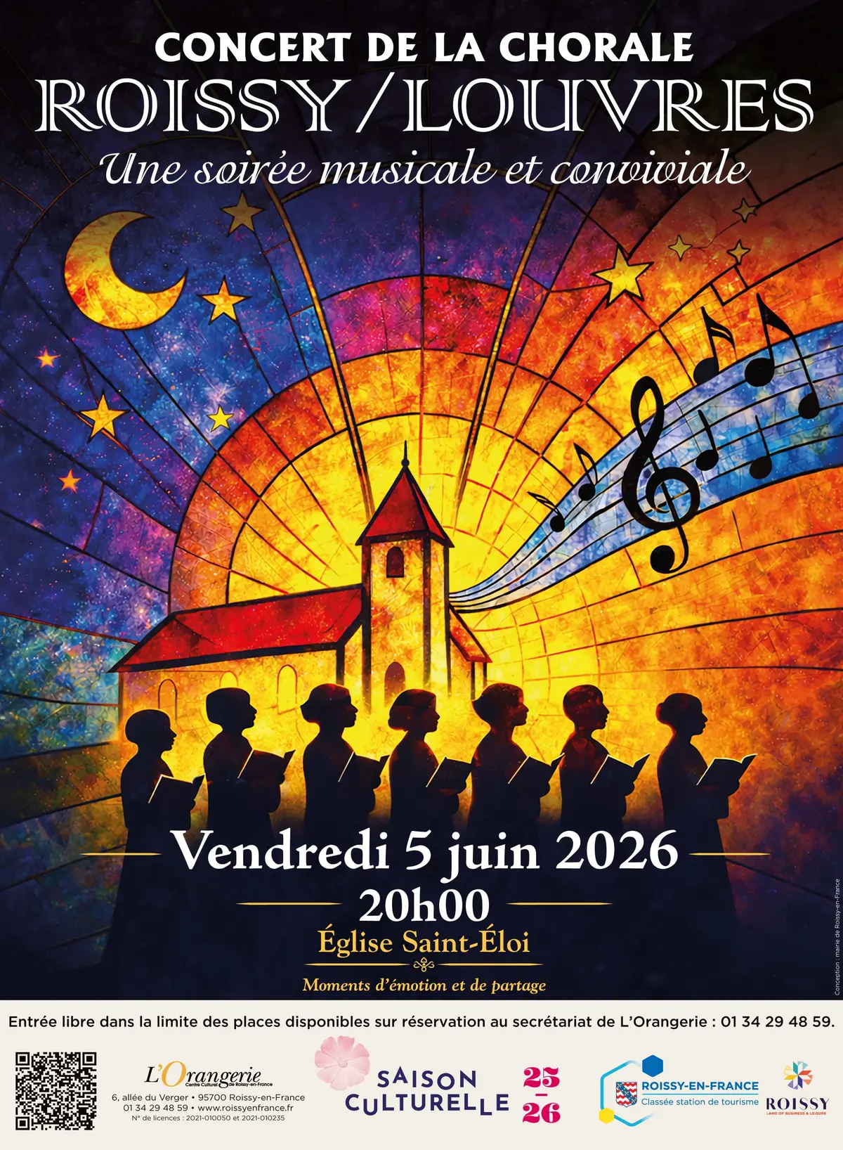 Concert de la chorale classique Roissy - Louvres