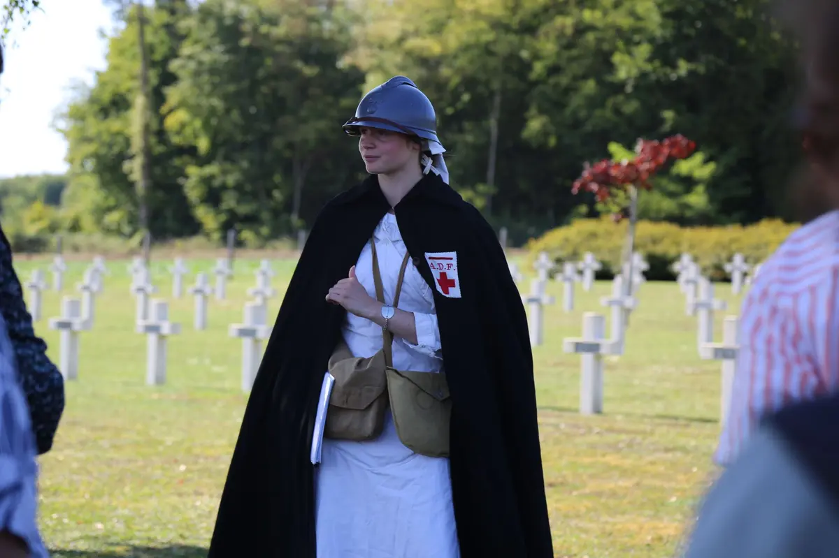 Visite guidée : Une infirmière dans la tourmente de la guerre