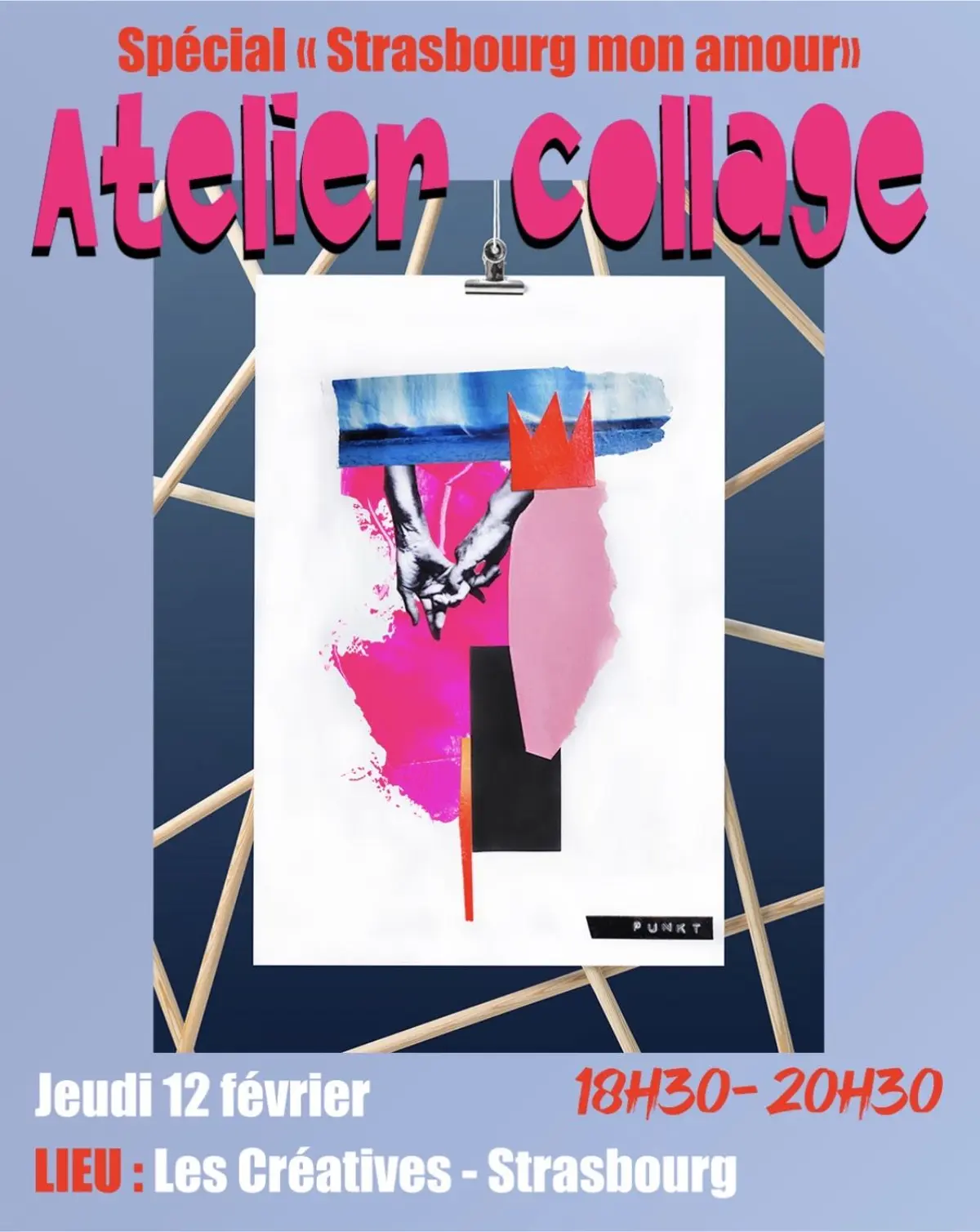 Atelier collage « colle moi fort »