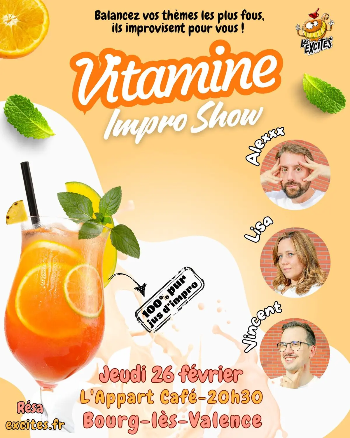 Vitamine Impro Show - Spectacle d'improvisation