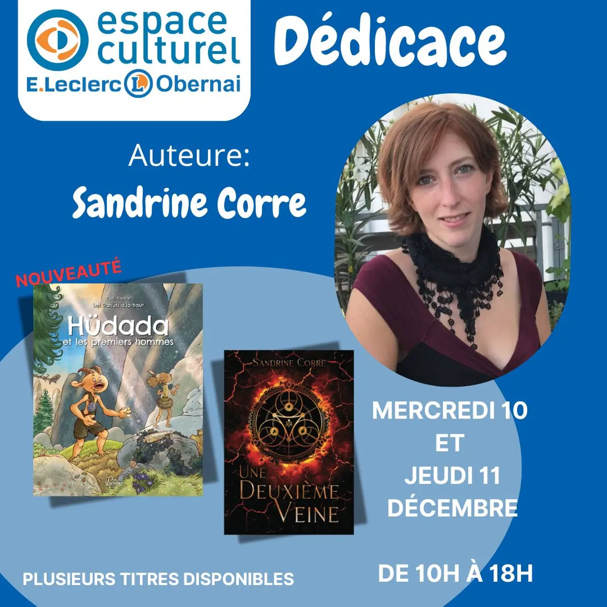 Séances de dédicaces