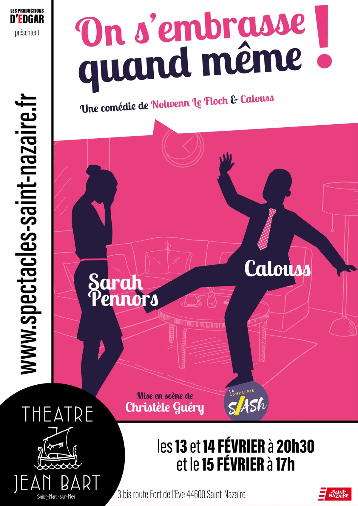 On s'embrasse quand même !