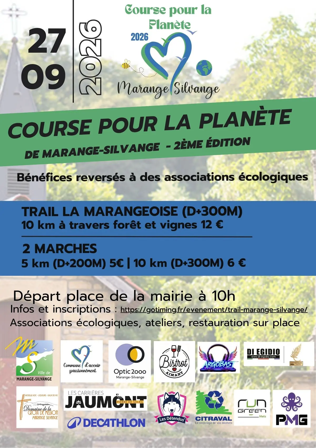 Course pour la Planète de Marange-Silvange