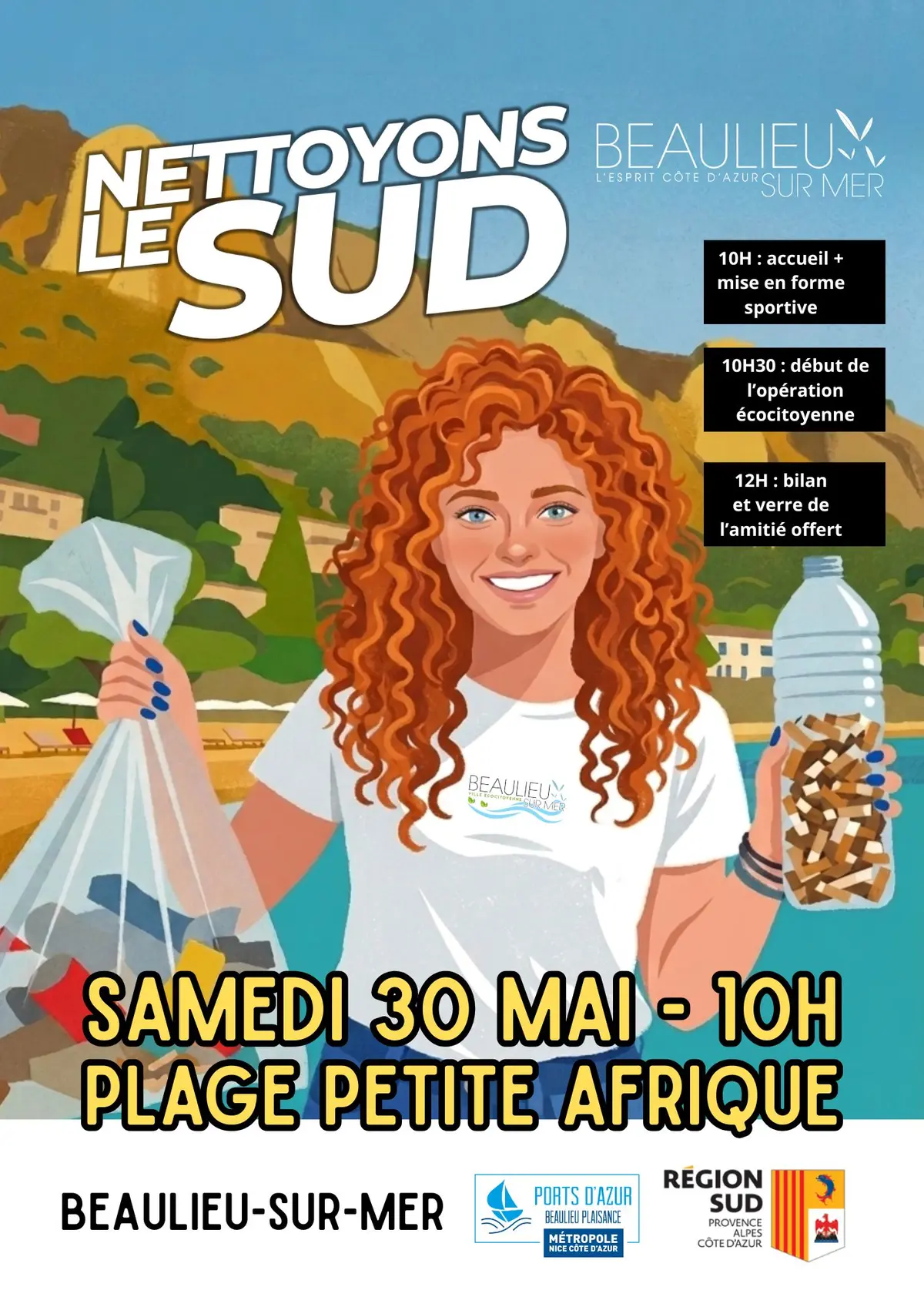 Nettoyage écocitoyen Nettoyons le Sud